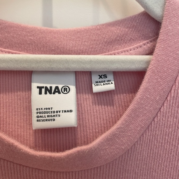 Pink Tna cropped tee size:xs - Picture 3 of 5